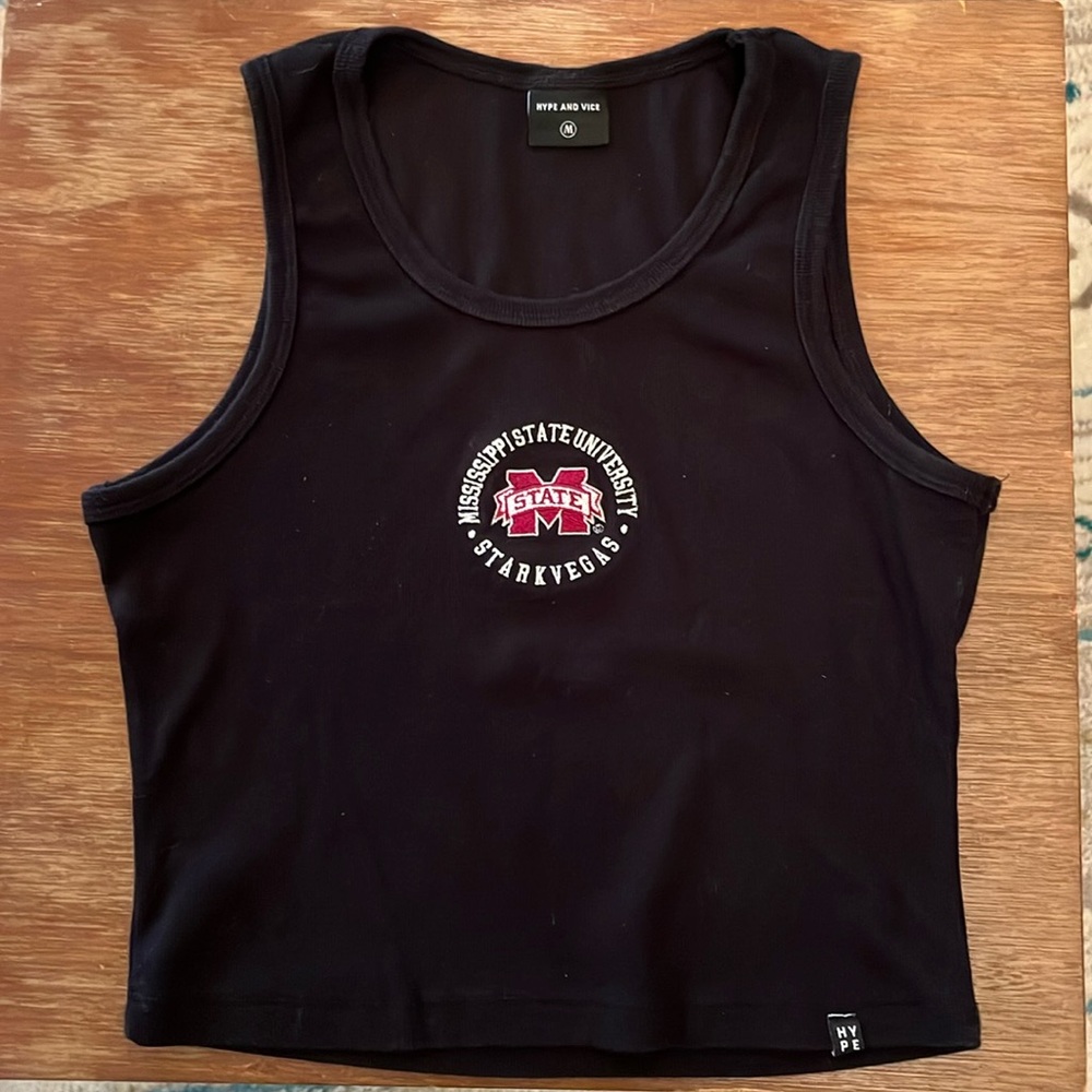 Hype and Vice size M MSU crop tank